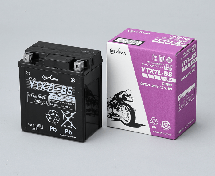バイク用バッテリーの交換方法（VRLA）｜ジーエス・ユアサ バッテリー